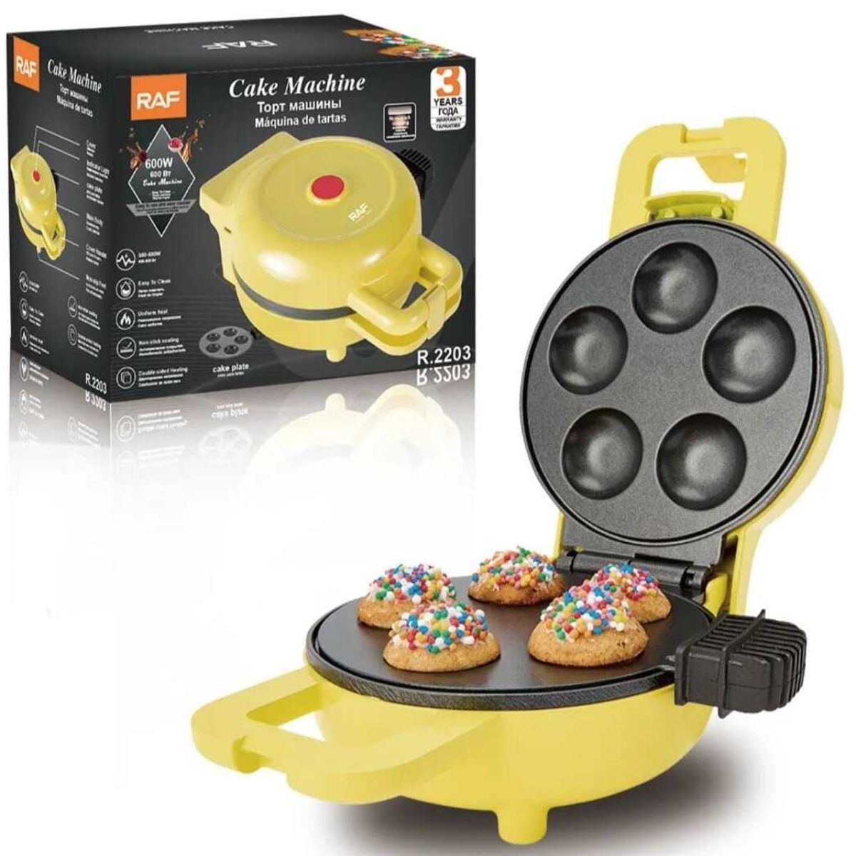GENERICO - MAQUINA PARA MINI CUPCAKES  600W