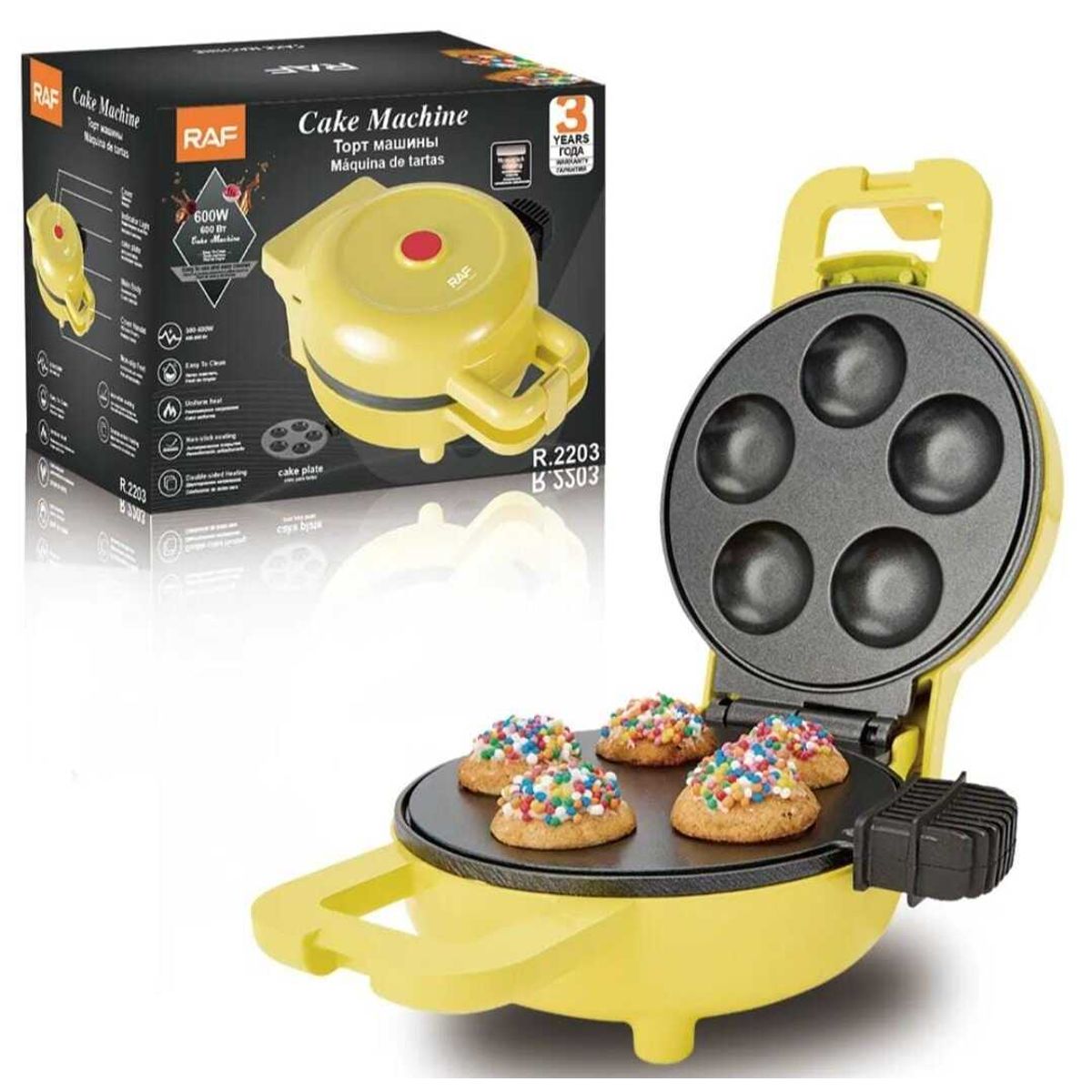 GENERICO - MAQUINA PARA MINI CUPCAKES  600W