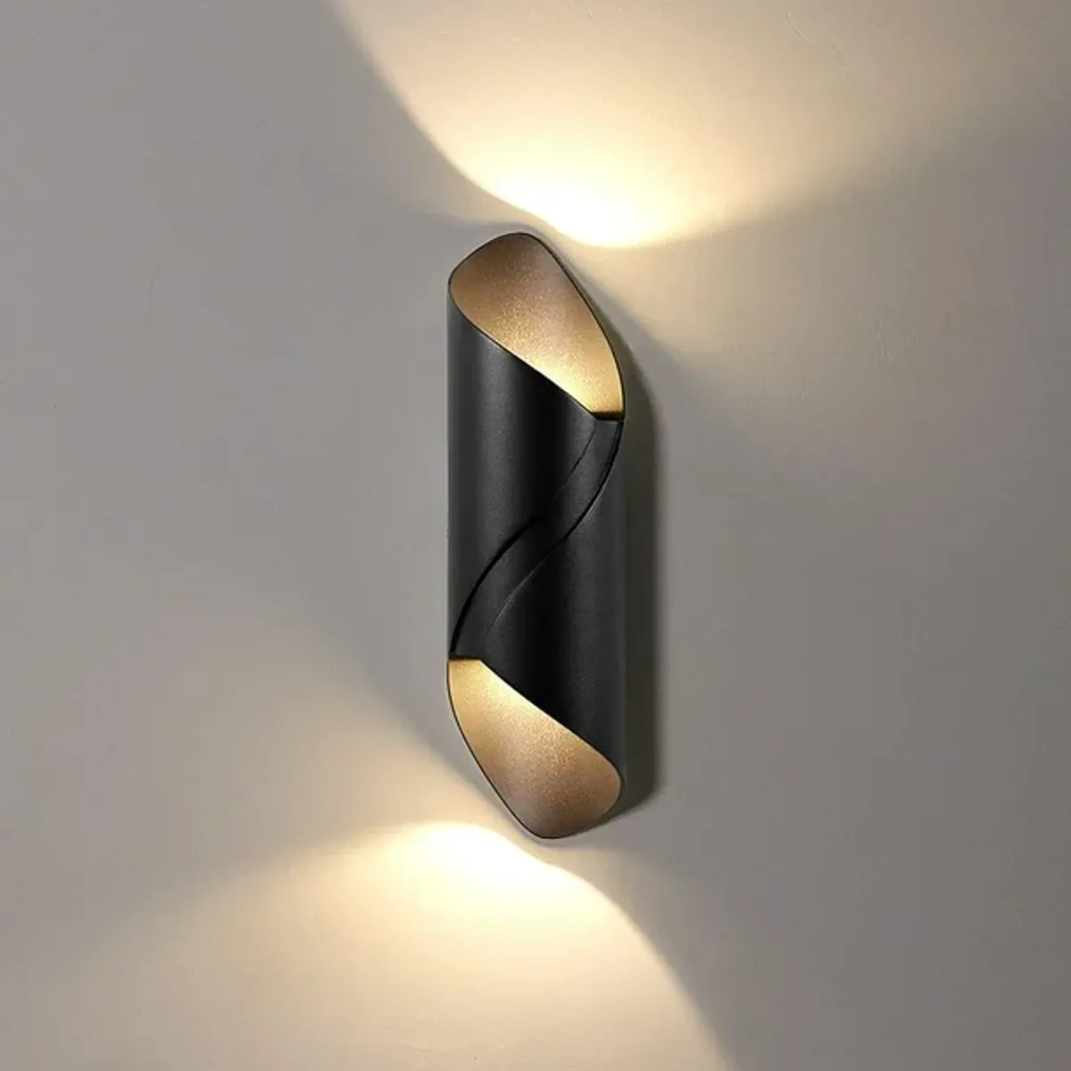 GENERICO - Aplique Lampara de Exterior Led 12W Luz Calida