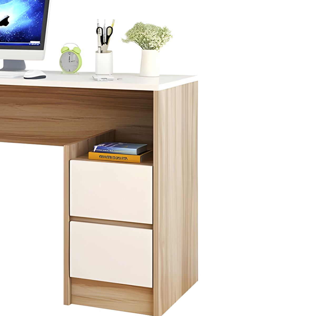 HOGAR & SPACIOS - HYS ESCRITORIO RUSSEL BLANCO