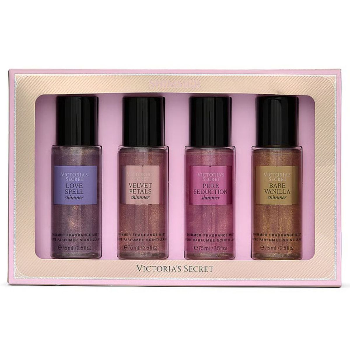 VICTORIA'S SECRET - SET MINI SHIMMER CORPORAL VICTORIA SECRET