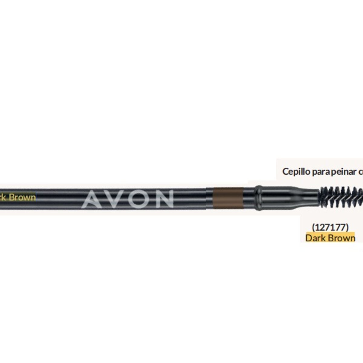 AVON - Lapiz Para Cejas - Dark Brown Avon true 12g
