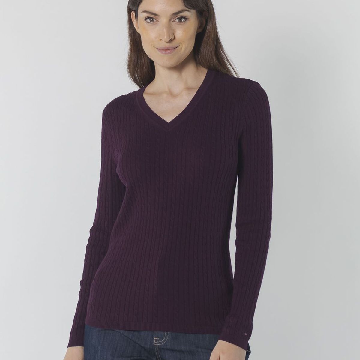 TOMMY HILFIGER - SWEATER CABLE IVY SWEATER