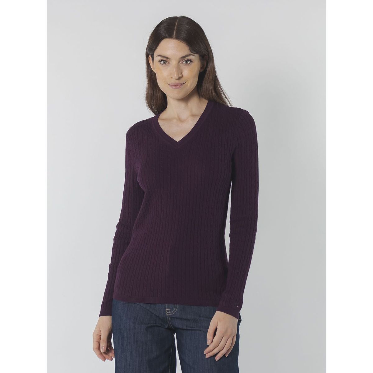 TOMMY HILFIGER - SWEATER CABLE IVY SWEATER