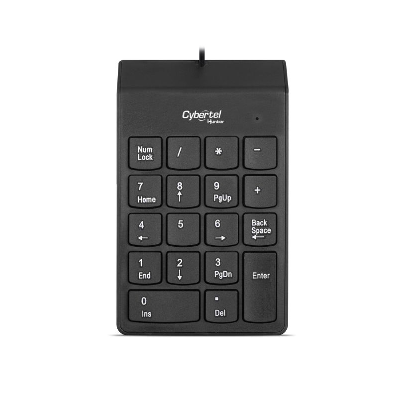 CYBERTEL - Teclado Numérico Hunter CYB K303 USB Cybertel