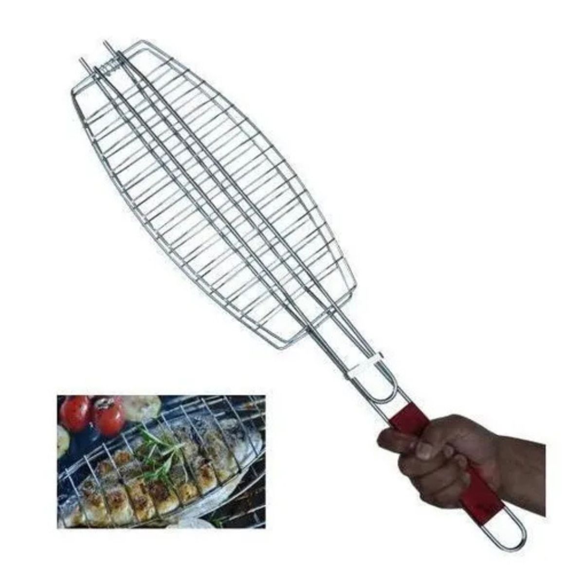 THE GRILL SHOP - Rejilla Parrillera para Pescado