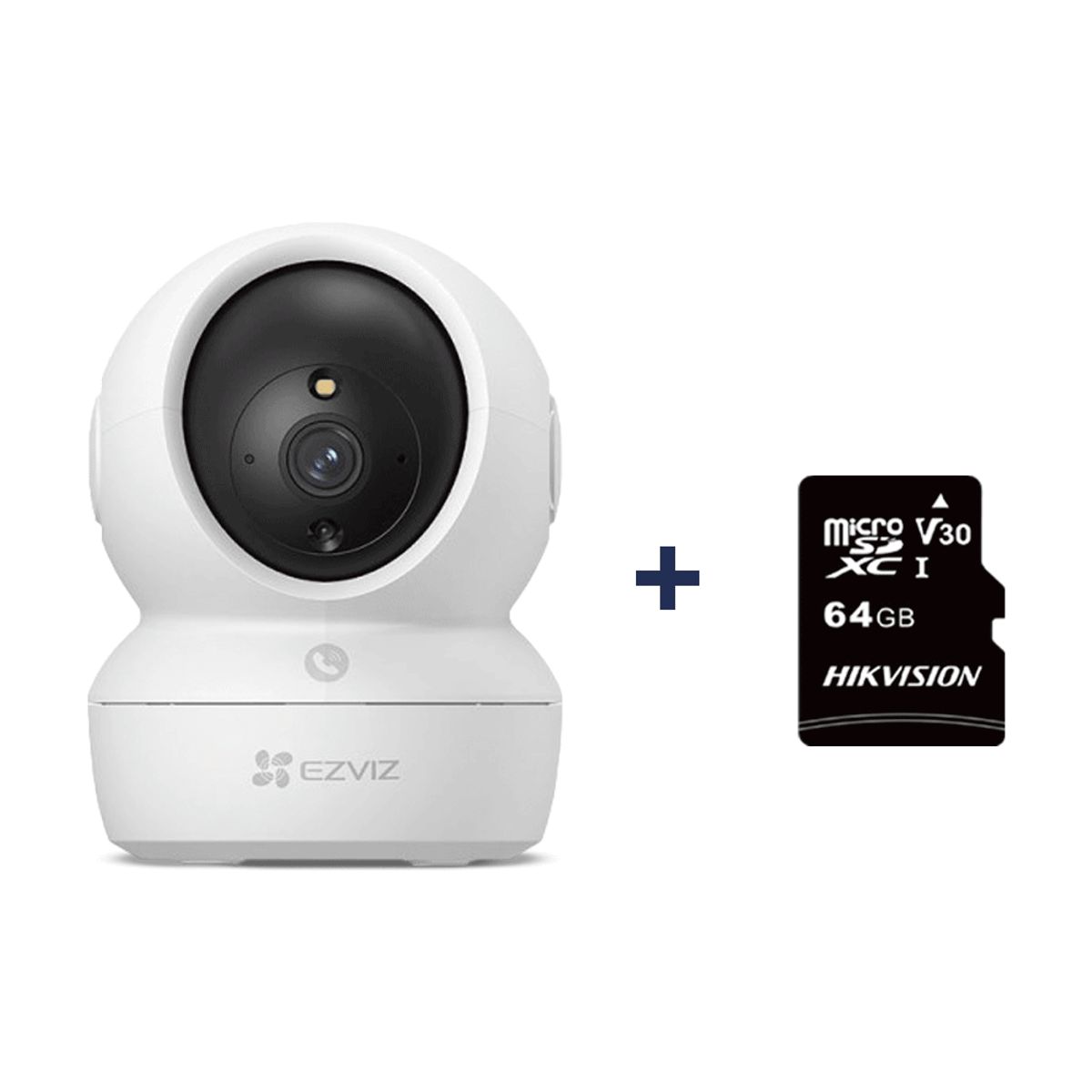 EZVIZ - Cámara De Seguridad Inteligente Para Interiores H6C PRO 2K 3MP EZVIZ + MICROSD