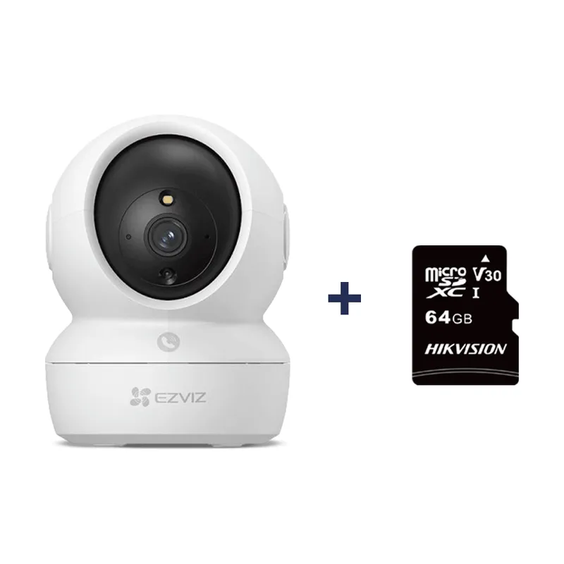 EZVIZ - Cámara De Seguridad Inteligente Para Interiores H6C PRO 2K 3MP EZVIZ + MICROSD