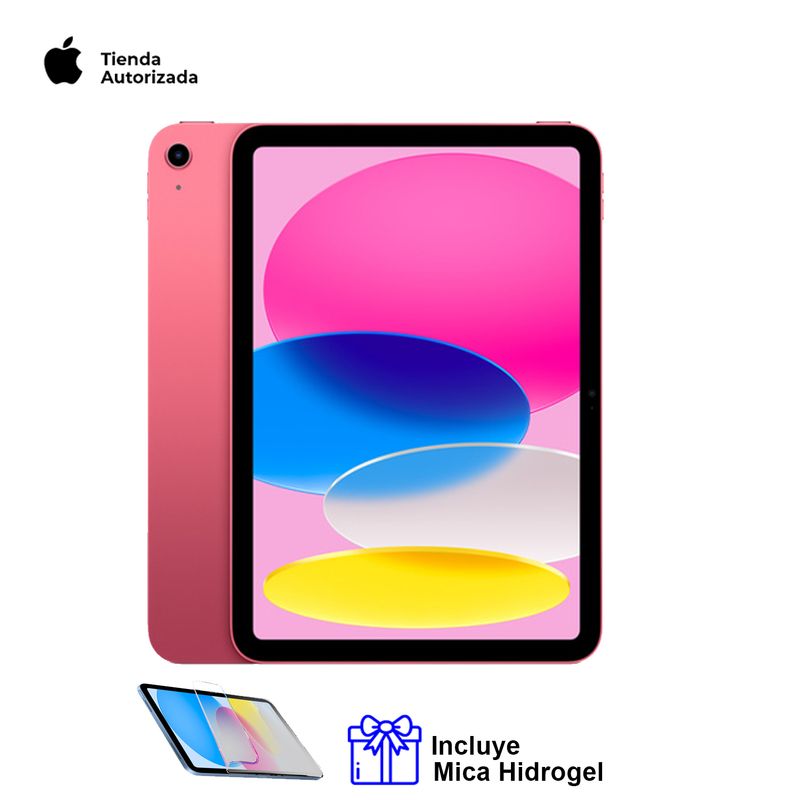 APPLE - Apple iPad 11va Gen 11" Chip A16 128gb Wifi 2025 Rosa con Mica Hidrogel