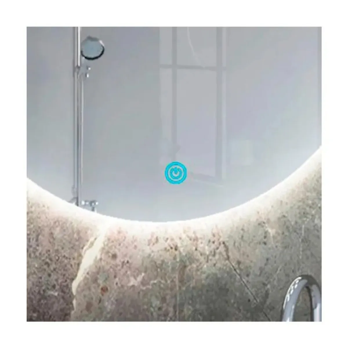 NACION MUEBLES - ESPEJO CIRCULAR LED 75x75 x34 NACION MUEBLES