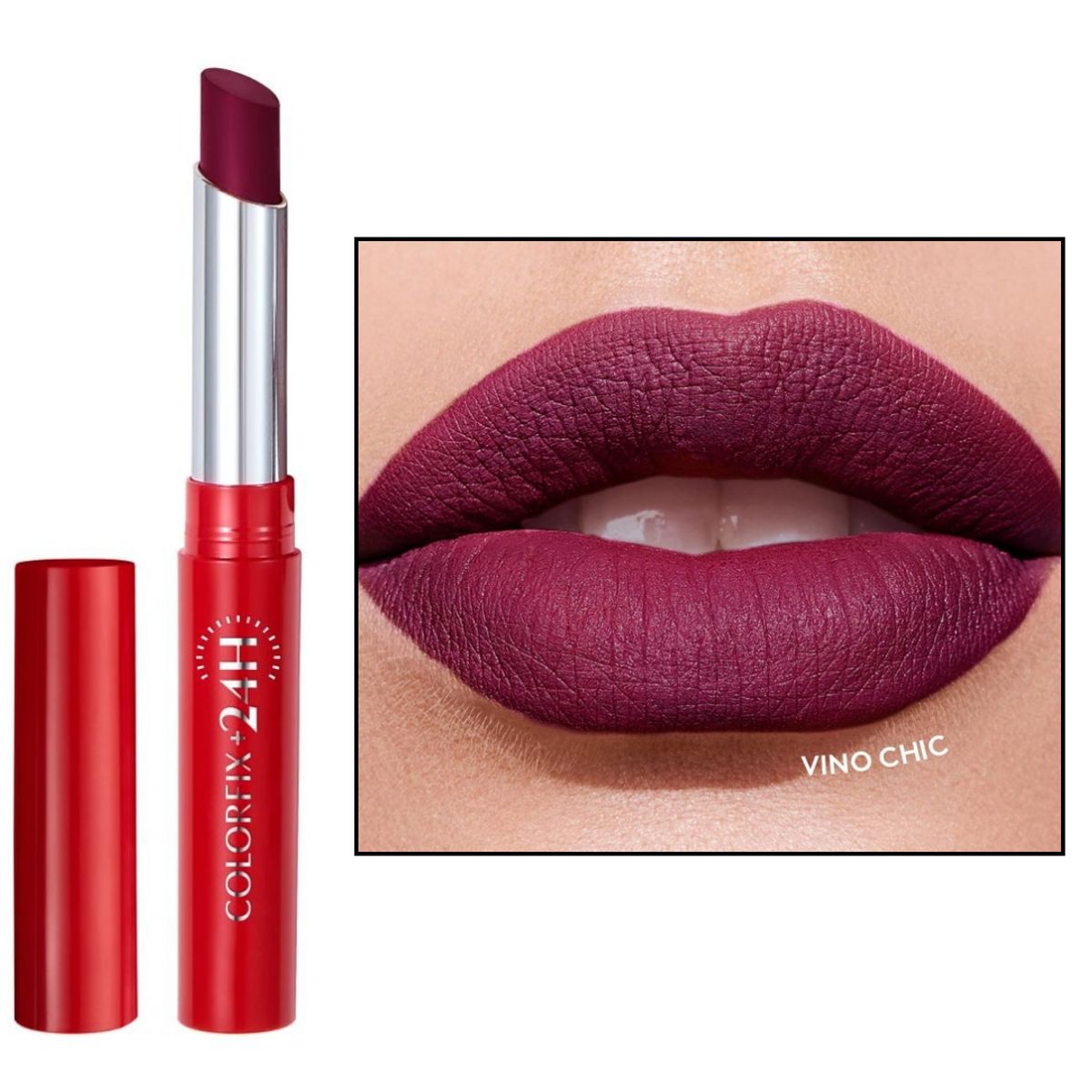 ESIKA - Labial colorfix 24h mate ésika vino chic