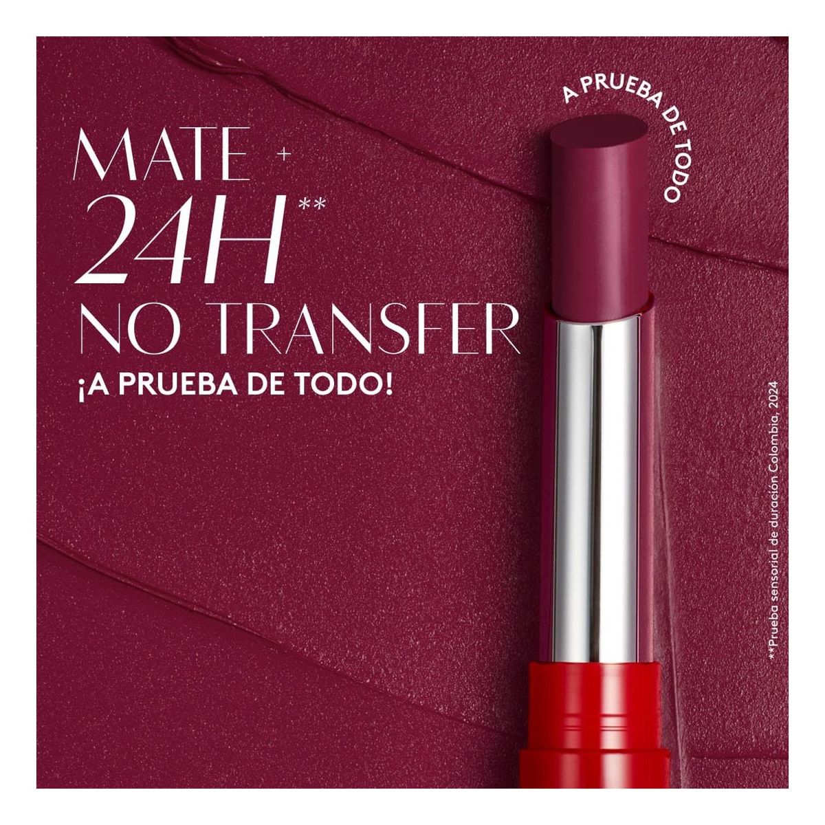 ESIKA - Labial colorfix 24h mate ésika vino chic