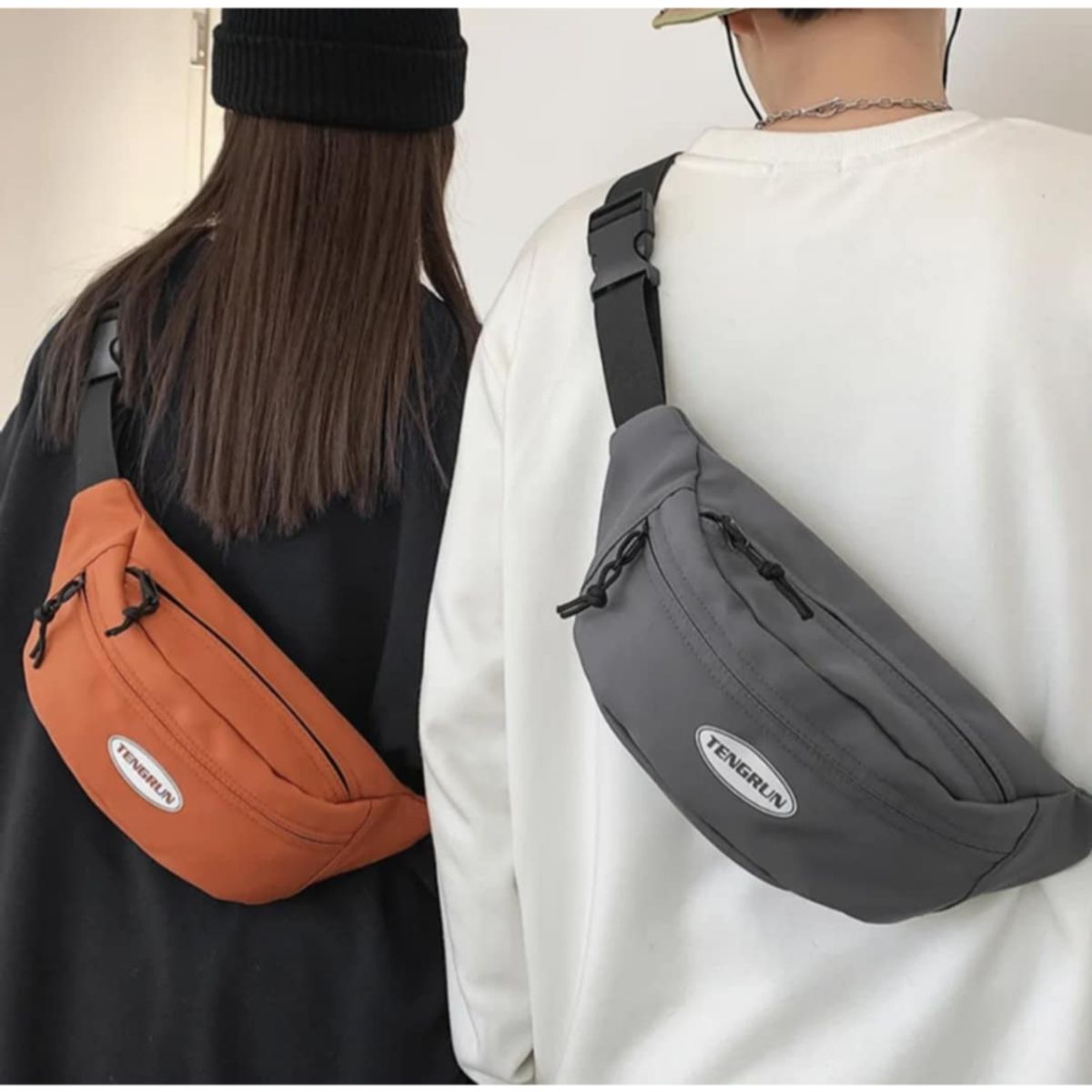 GENERICO - Riñonera de Mujer y Hombre Japones Urbano Canguro Sport Crossbody