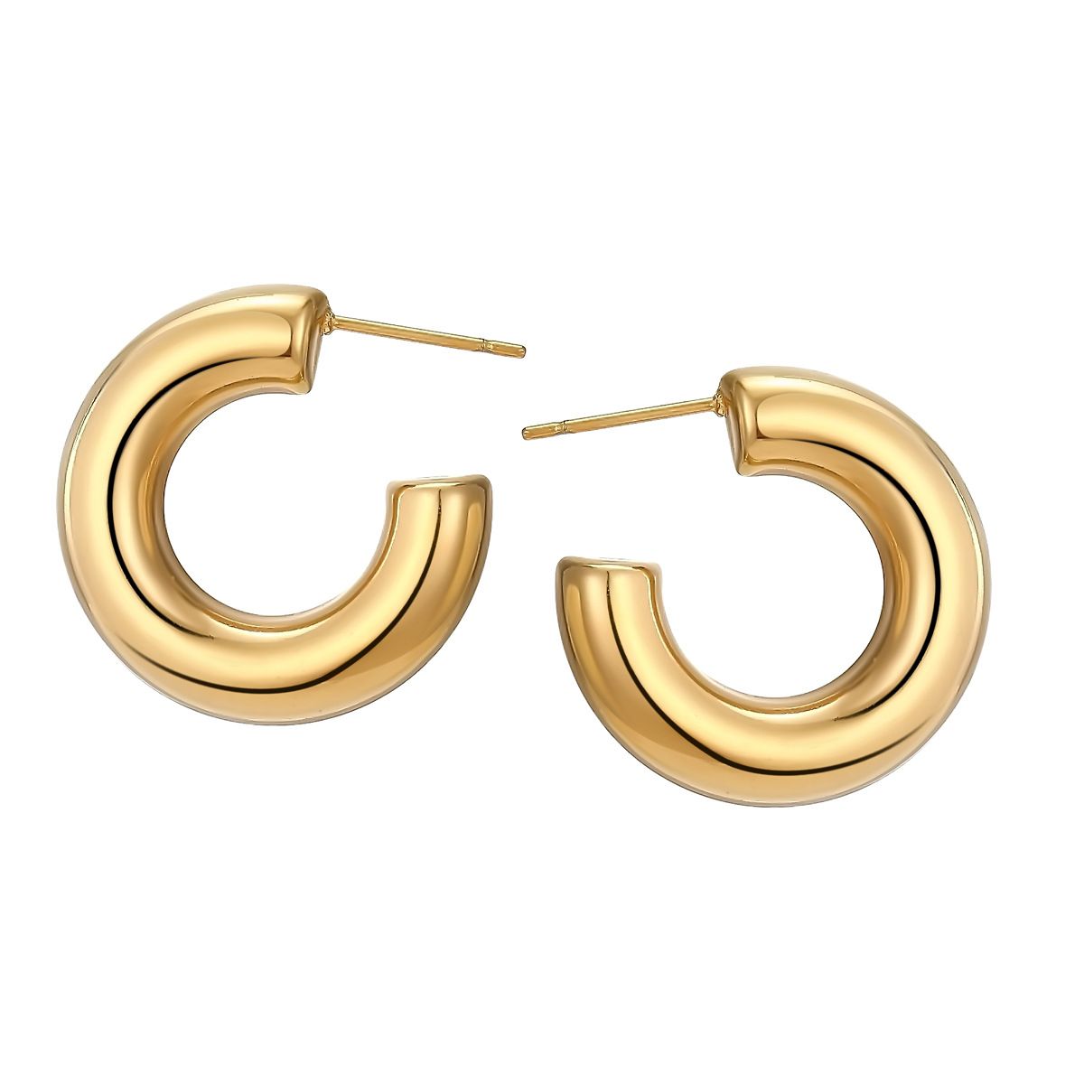 GENERICO - Argollas Chunky Entubadas Waterproof