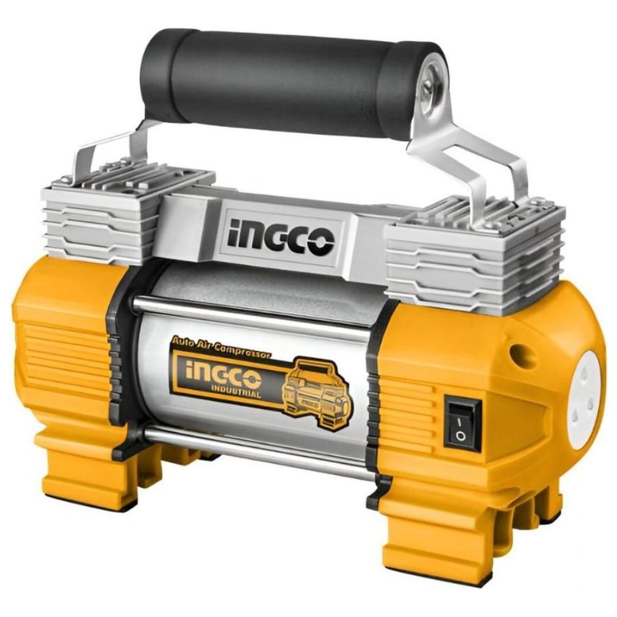 INGCO TOOLS - Compresor de aire 12V + Set De Dados 25Pz HKTS12251 INGCO