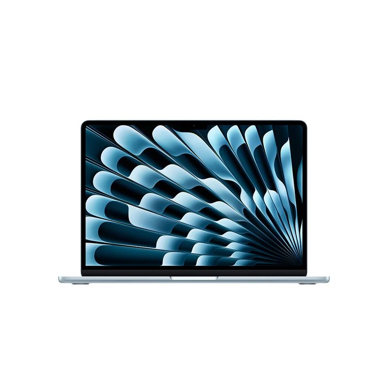 APPLE - APPLE MACBOOK AIR 13 CHIP M4 16GB RAM 256GB SSD TECLADO EN INGLÉS SKY BLUE