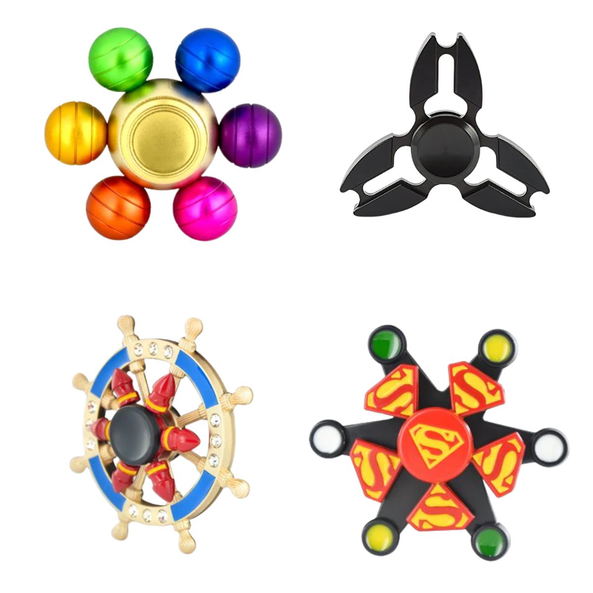 GENERICO - Spinner Metal de Colores