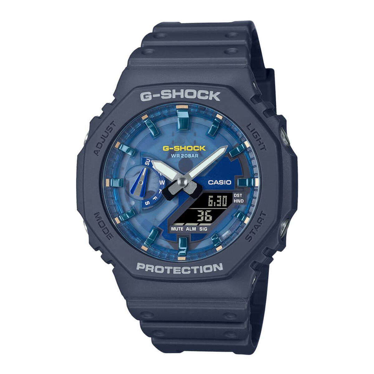 G-SHOCK - Reloj G Shock GA-2100AS-2A Resina Negro Hombre