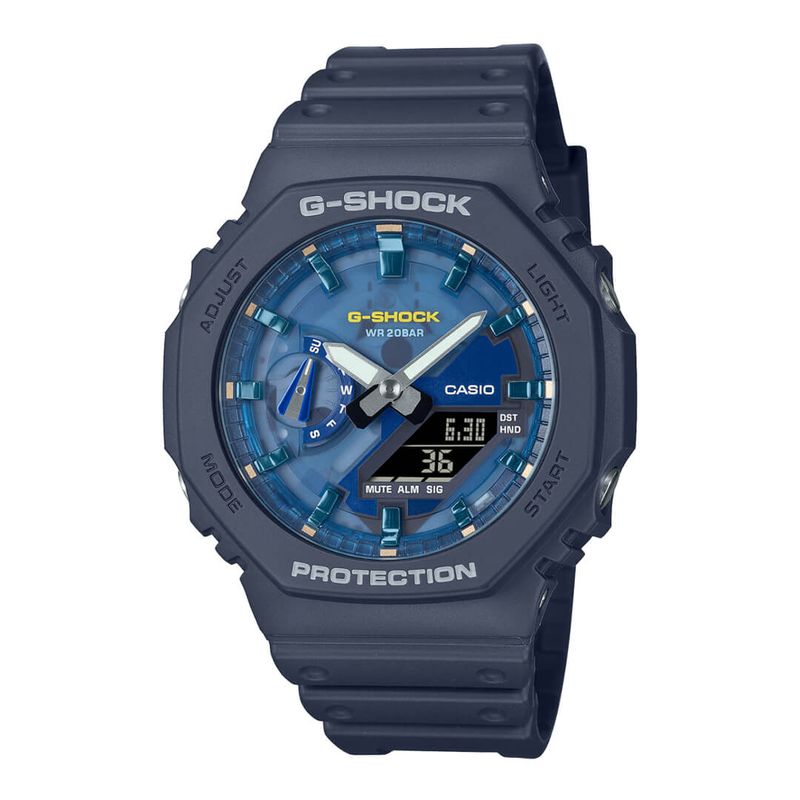 G-SHOCK - Reloj G Shock GA-2100AS-2A Resina Negro Hombre
