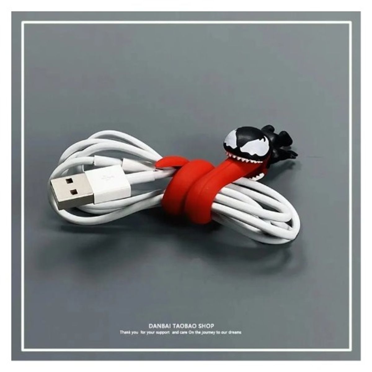 GENERICO - ADORNO VENOM 19CM PARA TABLERO-MOTO-AUTO PVC