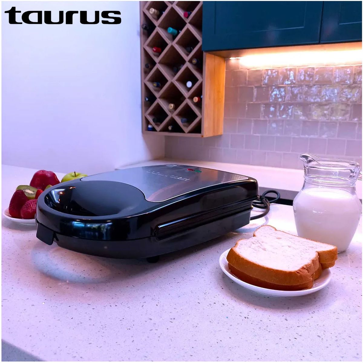 TAURUS - Sandwichera Taurus 4 Panes Mega Toast