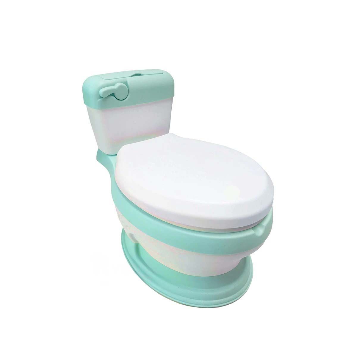 GENERICO - Pack5 Inodoro de Facil Armado Ligero en Color Verde