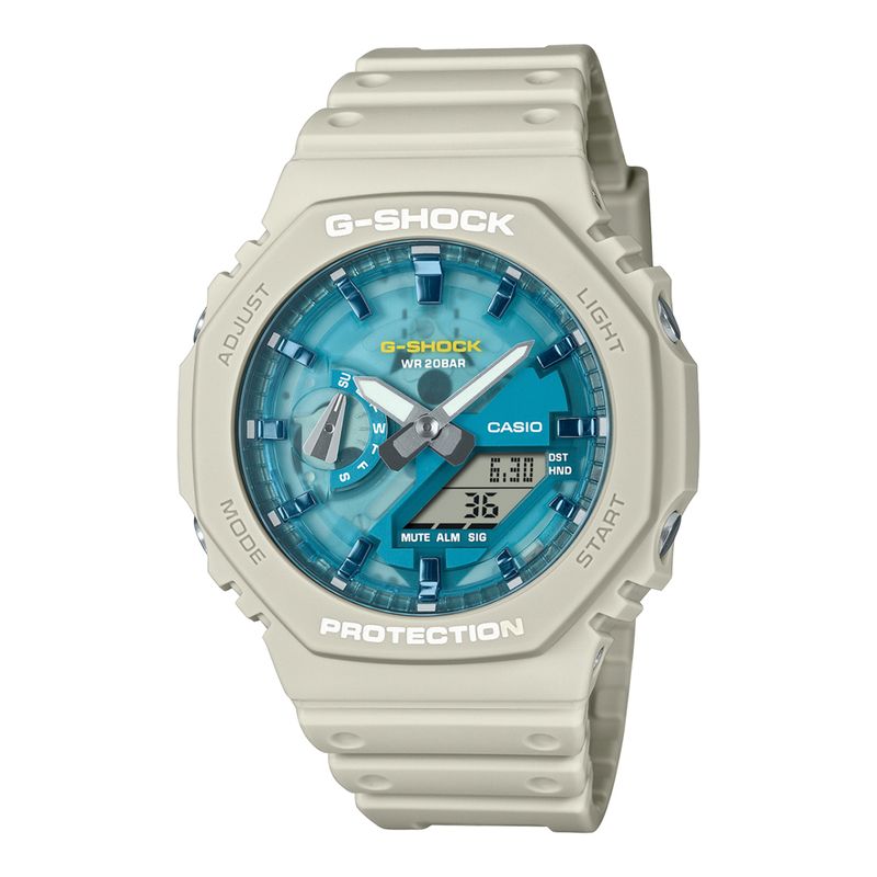 G-SHOCK - Reloj G Shock GA-2100AS-2A Resina Negro Hombre