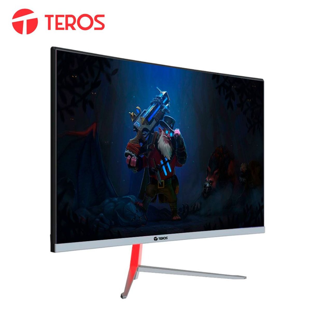 TEROS - Monitor Gamer Curvo Teros 24 FHD 100Hz 5ms - HDMIVGA