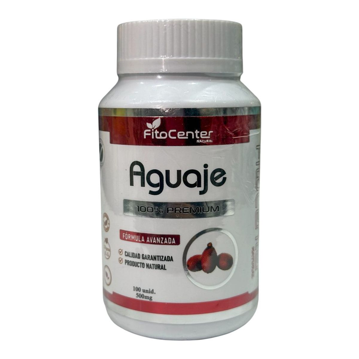 GENERICO - AGUAJE PREMIUM FITOCENTER NATURAL CAPSULA 100 UND