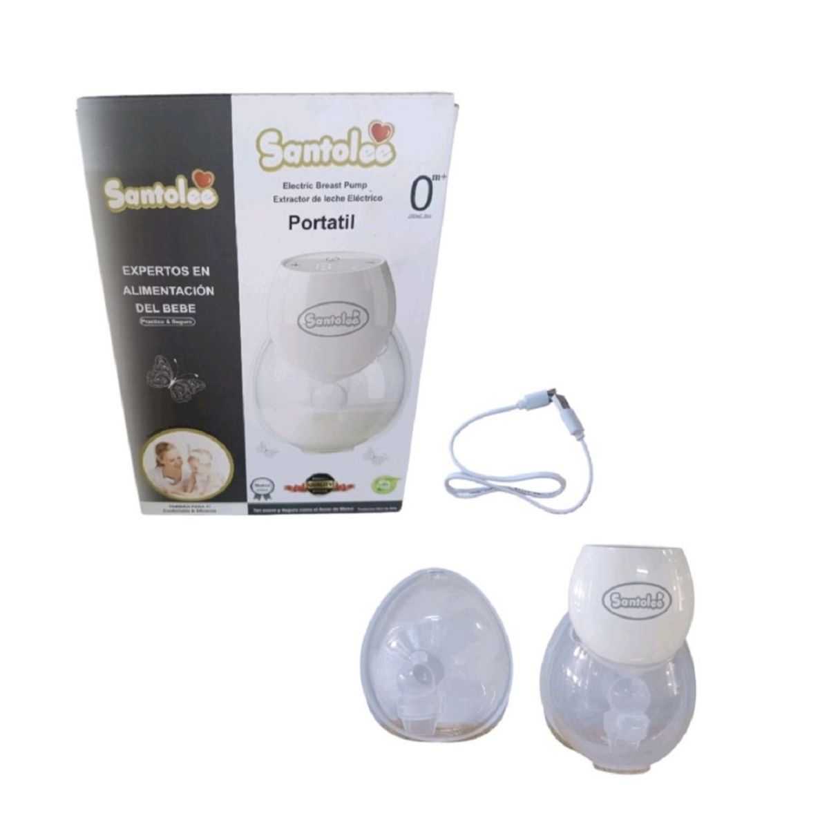 GENERICO - Extractor de Leche Electrico Manos libres con Vibración