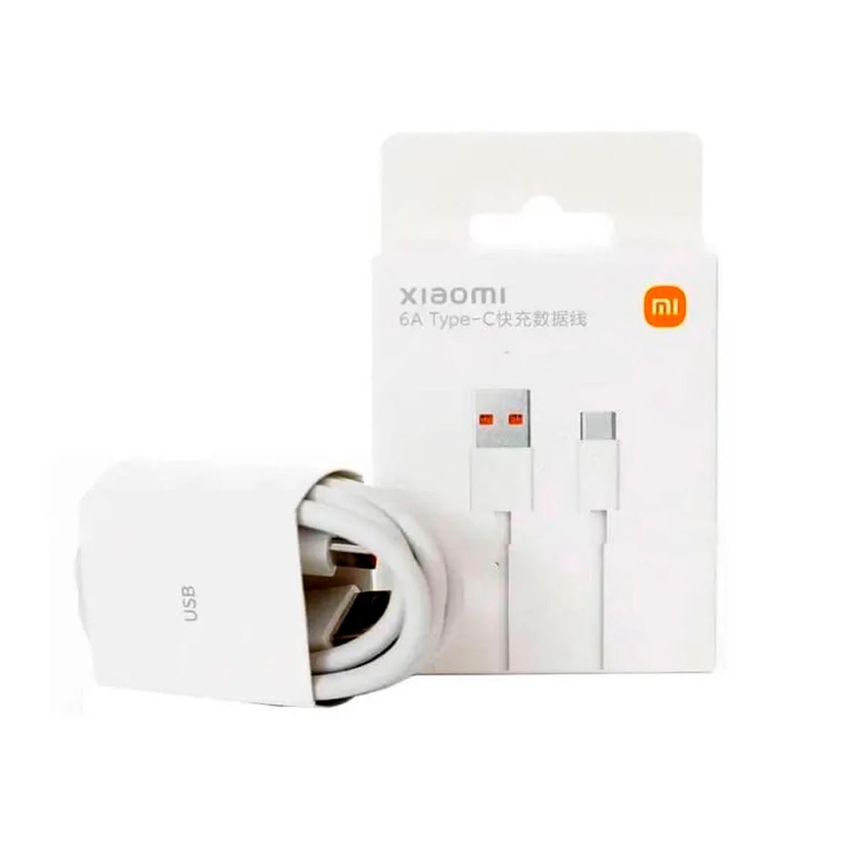 XIAOMI - Cable Xiaomi 6A Type-A To Type-C 33W 67W y 120W Original
