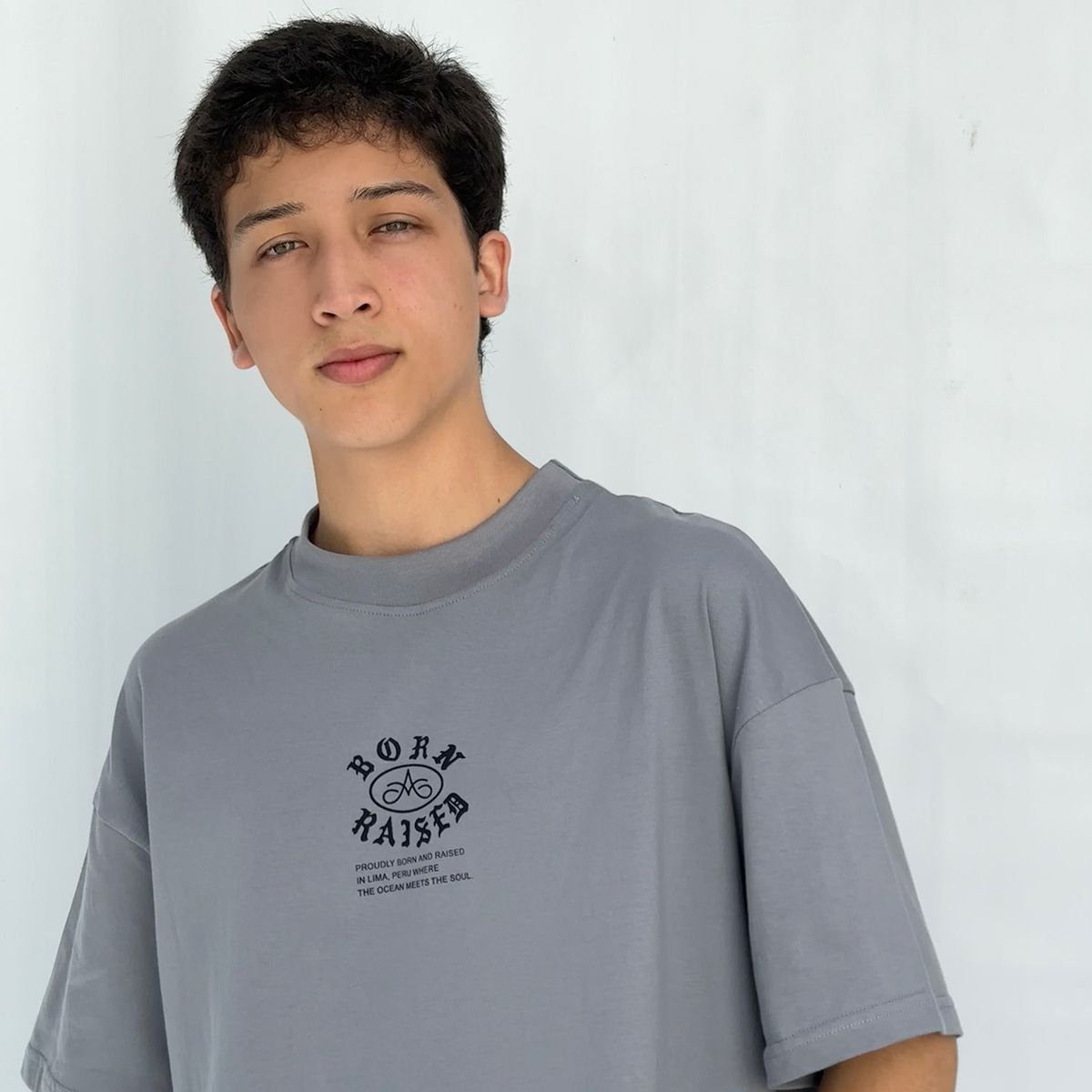 ANDROGYNE - Polo Androgyne Unisex Gris