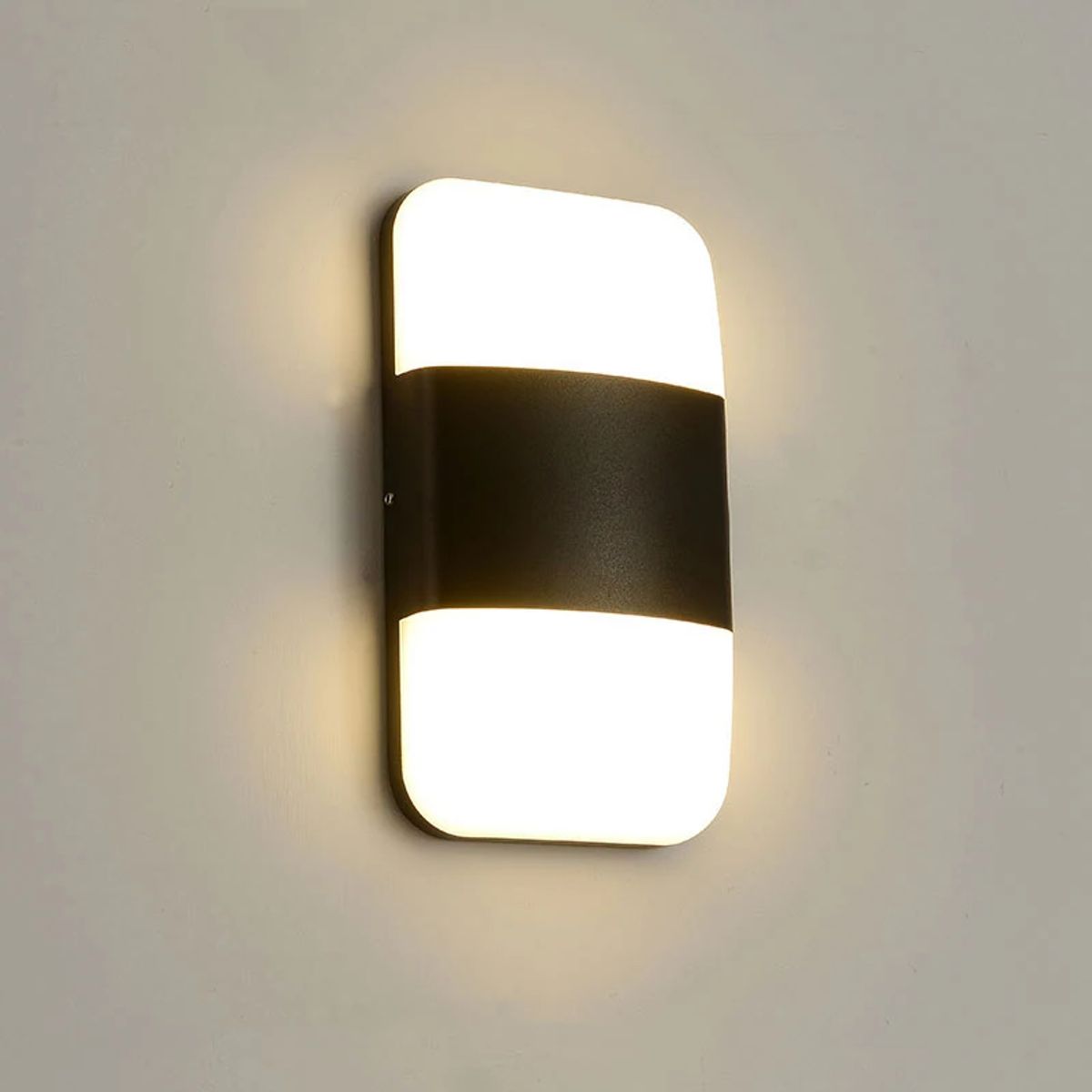 GENERICO - Aplique Lampara de Exterior Led 12W Luz Calida