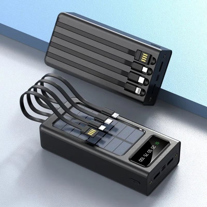 GENERICO - CARGADOR PORTATIL 10000MAH 4 MULTI ENTRADAS