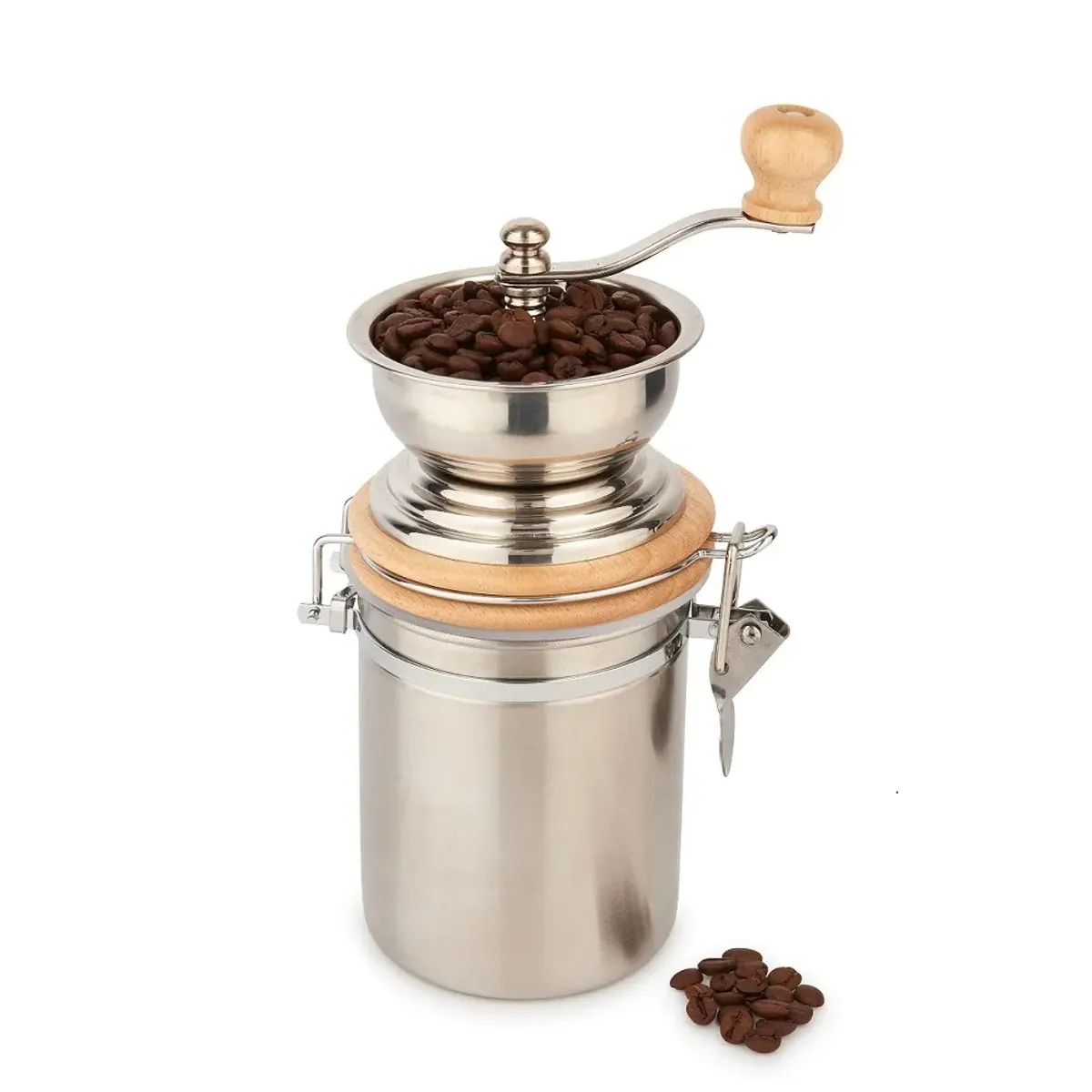 LA CAFETIERE - Molinillo tradicional de café acero inox La Cafetiere
