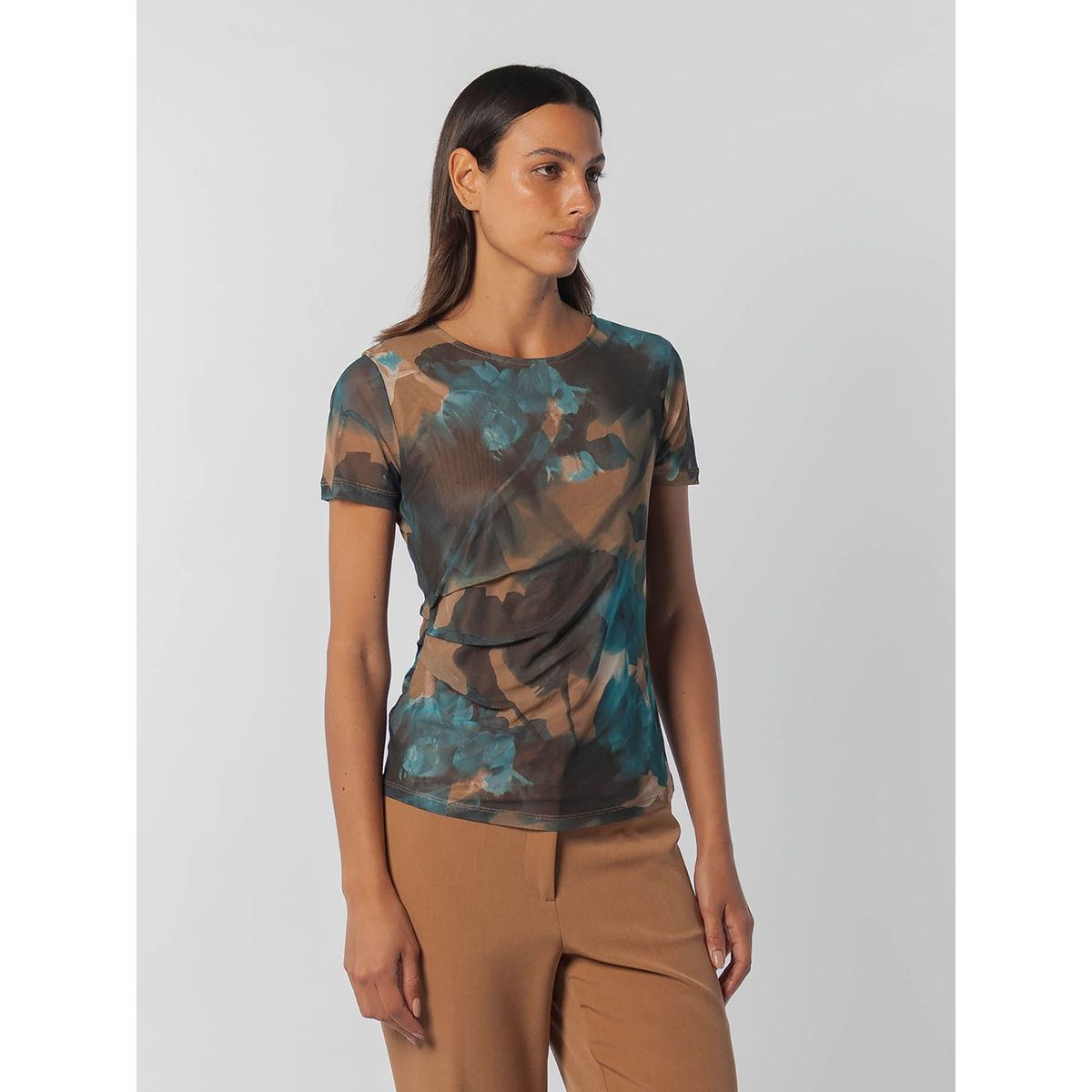 CALVIN KLEIN - BLUSA MKNK L/S VLVT BRNOUT