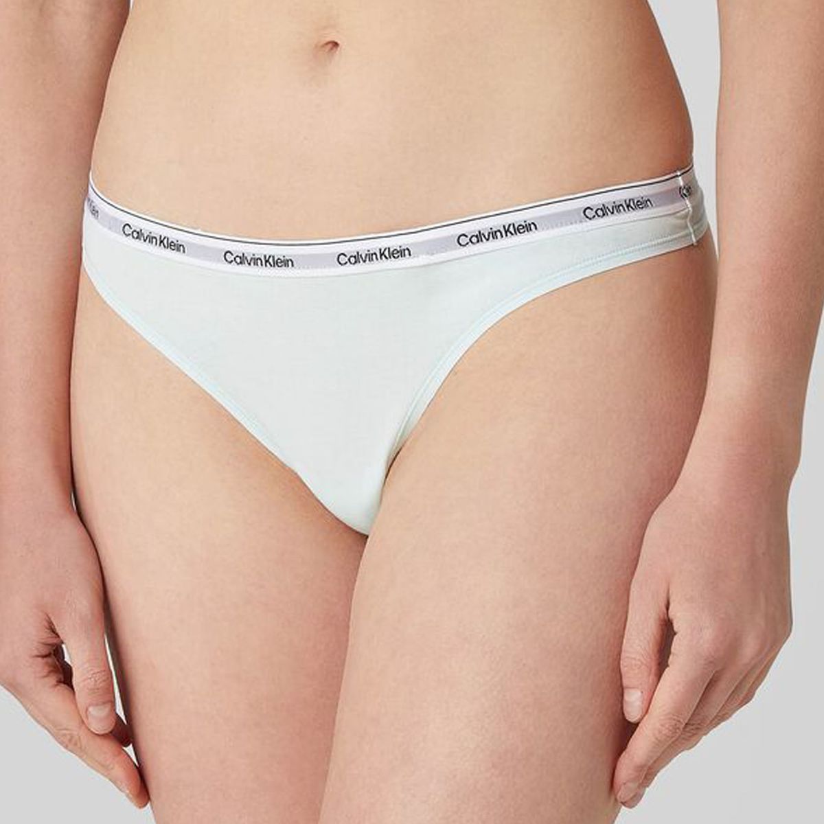 CALVIN KLEIN - PANTY TABLE MODERN LOGO (MPP) - THONG (LOW RISE)