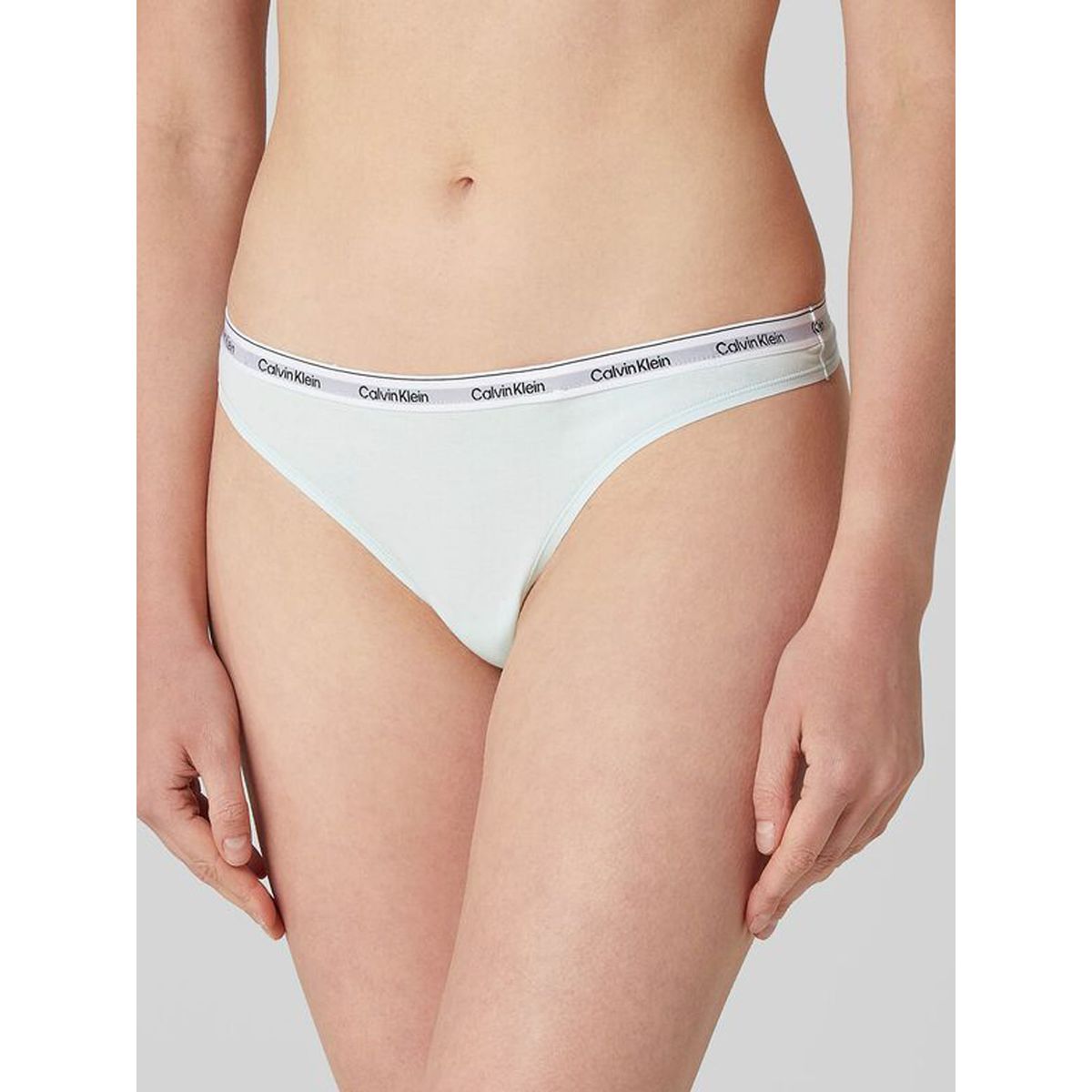 CALVIN KLEIN - PANTY TABLE MODERN LOGO (MPP) - THONG (LOW RISE)