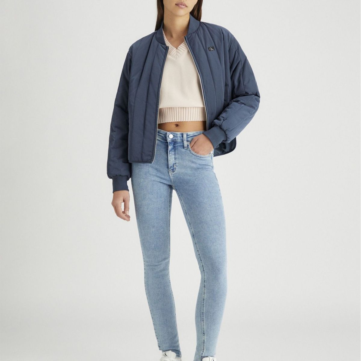 CALVIN KLEIN - JEAN MID RISE SKINNY