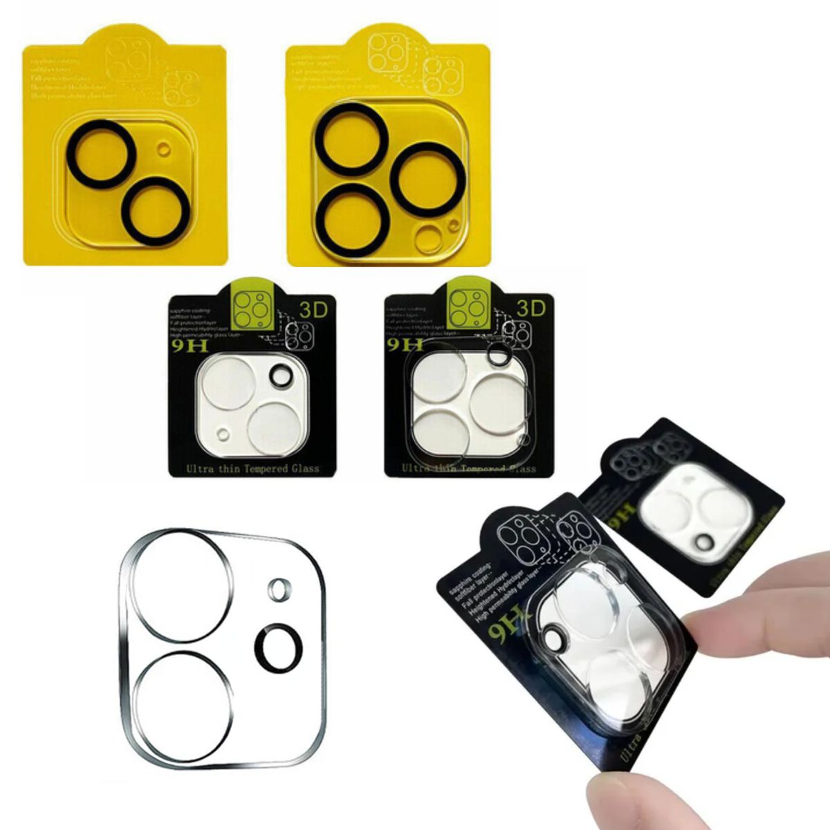 GENERICO - PROTECTOR PARA CAMARA DE VIDRIO IPH 16 PRO MAX