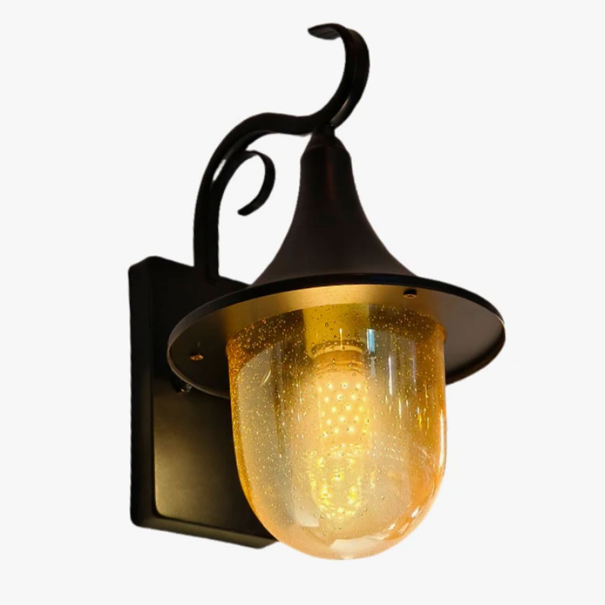 GENERICO - Aplique Lampara de Exterior Led 12W Luz Calida