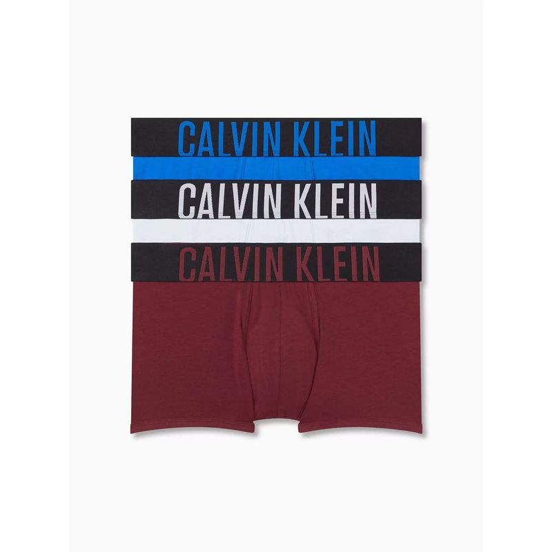 CALVIN KLEIN - 3 PACK INTENSE POWER COTTON  - TRUNK 3PK