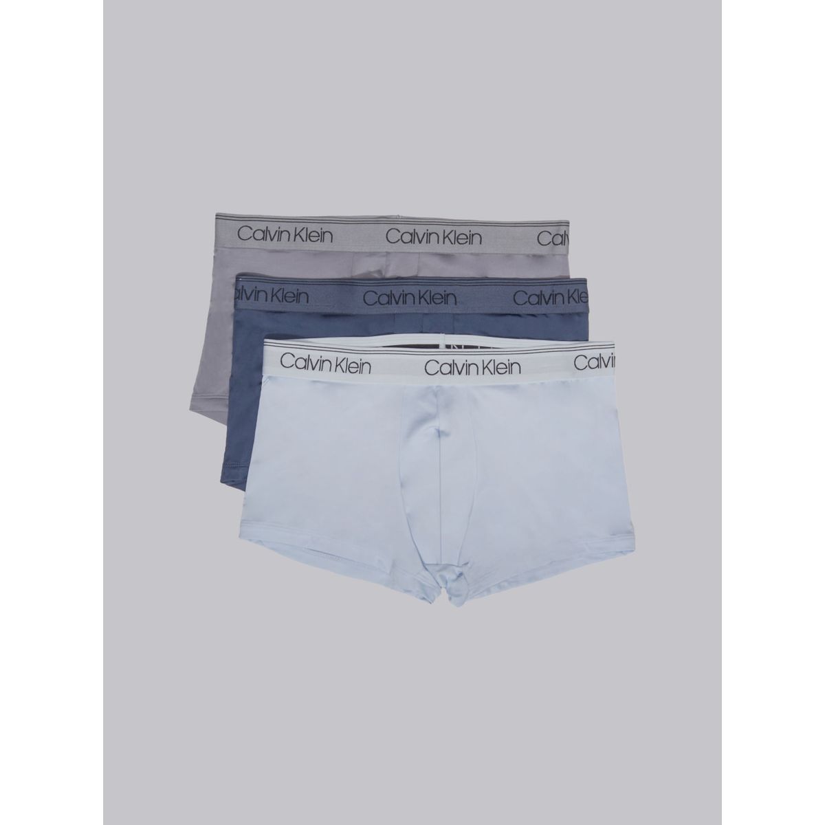 CALVIN KLEIN - 3 PACK NEW MICROFIBER STRETCH - LOW RISE TRUNK