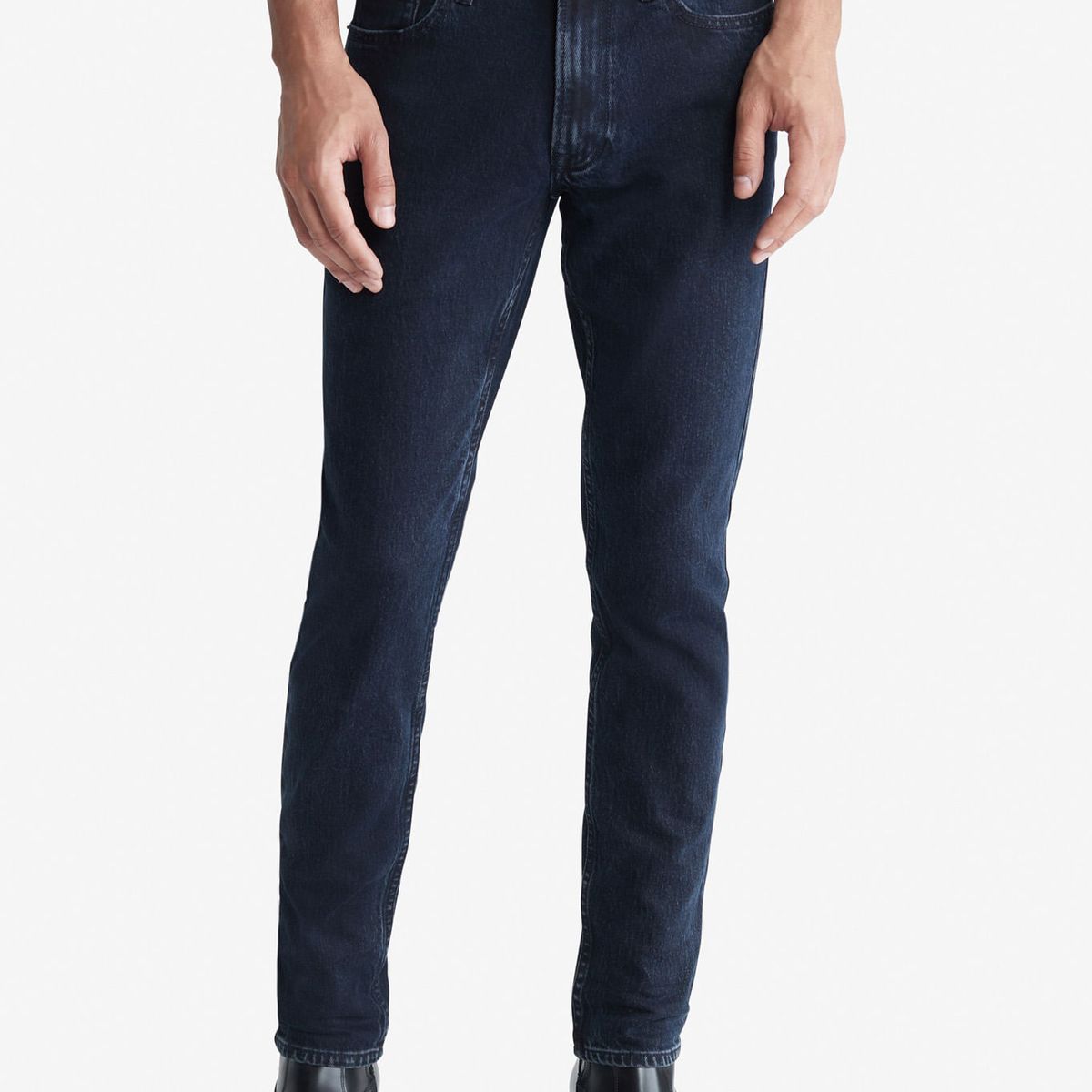 CALVIN KLEIN - JEAN SLIM BLUE BLACK STONE JEAN
