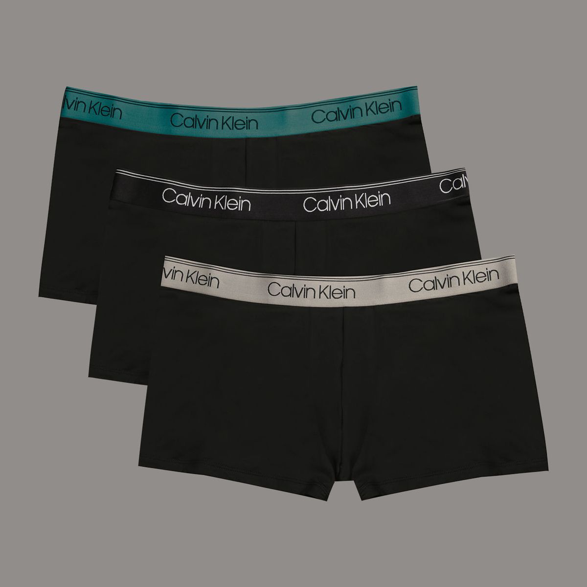 CALVIN KLEIN - 3 PACK NEW MICROFIBER STRETCH - LOW RISE TRUNK