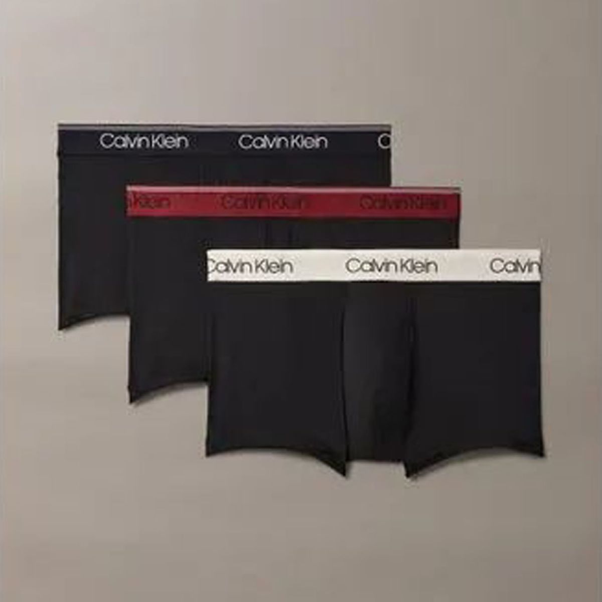 CALVIN KLEIN - 3 PACK NEW MICROFIBER STRETCH - LOW RISE TRUNK