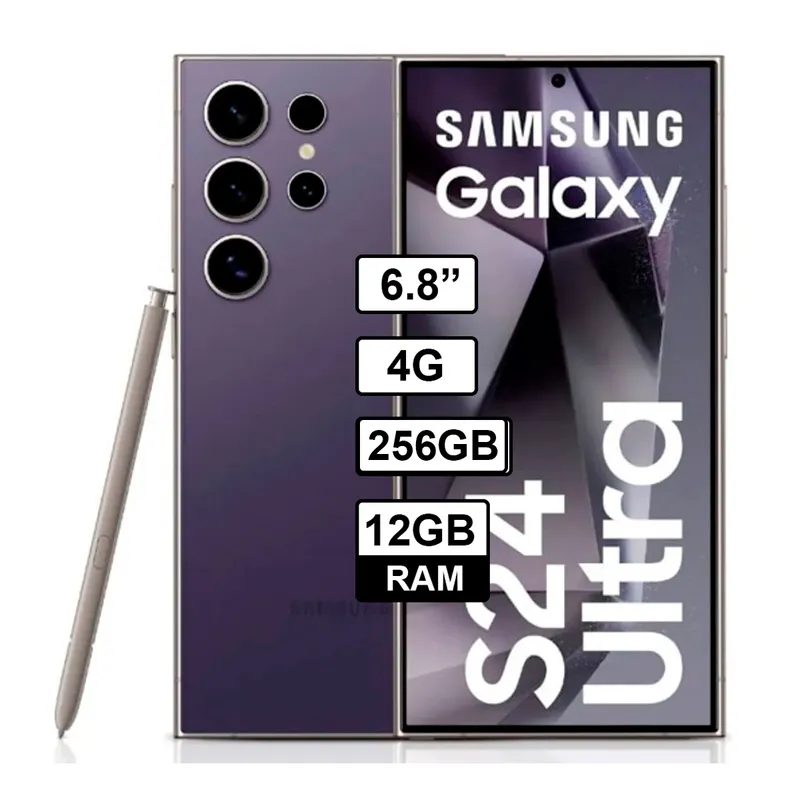 SAMSUNG - Samsung Galaxy S24 Ultra 256GB 12GB Color Morado