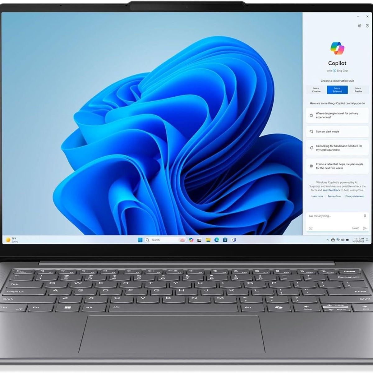 LENOVO - Lenovo Yoga Slim 7 14IMH9 14" WUXGA OLED Intel Ultra 7 155H 32GB LPDDR5 1TB SSD Free DOS Gris