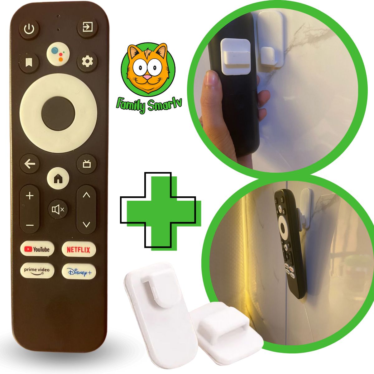 GENERICO - Control Remoto Generico Tv Box Android 4k WINBOX + Soporte