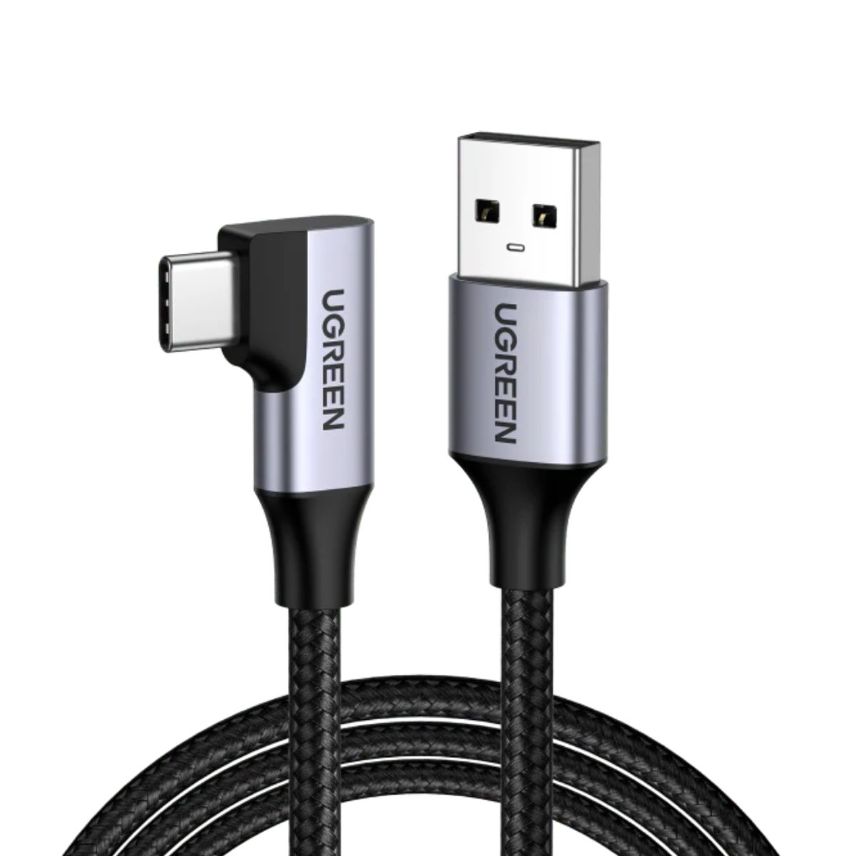 UGREEN - Cable USB A a USB C de ángulo recto 2 METROS IPHONE y ANDROID- UGREEN